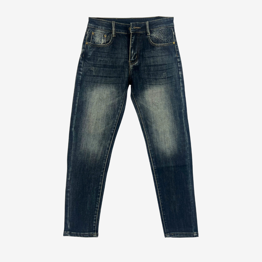 Quần Jeans Nam Slim Fit – Denim Co Giãn, Phong Cách Hiện Đại - H630