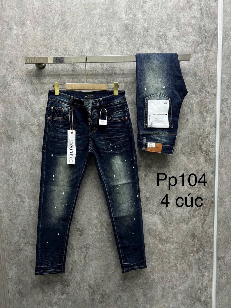 Quần jeans Purple xanh đậm -PP104