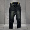 Quần Jeans Nam Skinny Co Giãn Wash Đen - 2228 