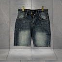 Quần Short Jean Nam Wash Xanh Nhạt Trẻ Trung - D408
