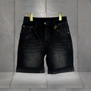 Quần Short Jean Nam Đen Chuẩn Cá Tính Form Slim - HU2183