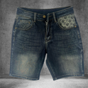Quần Short Jean Nam Form Đứng Trẻ Trung, Cá Tính -D542