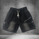 Quần Short Jean Nam Form Đứng Trẻ Trung, Cá Tính -QS625