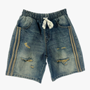 Quần Short Jean Nam Form Đứng Trẻ Trung, Cá Tính - F403